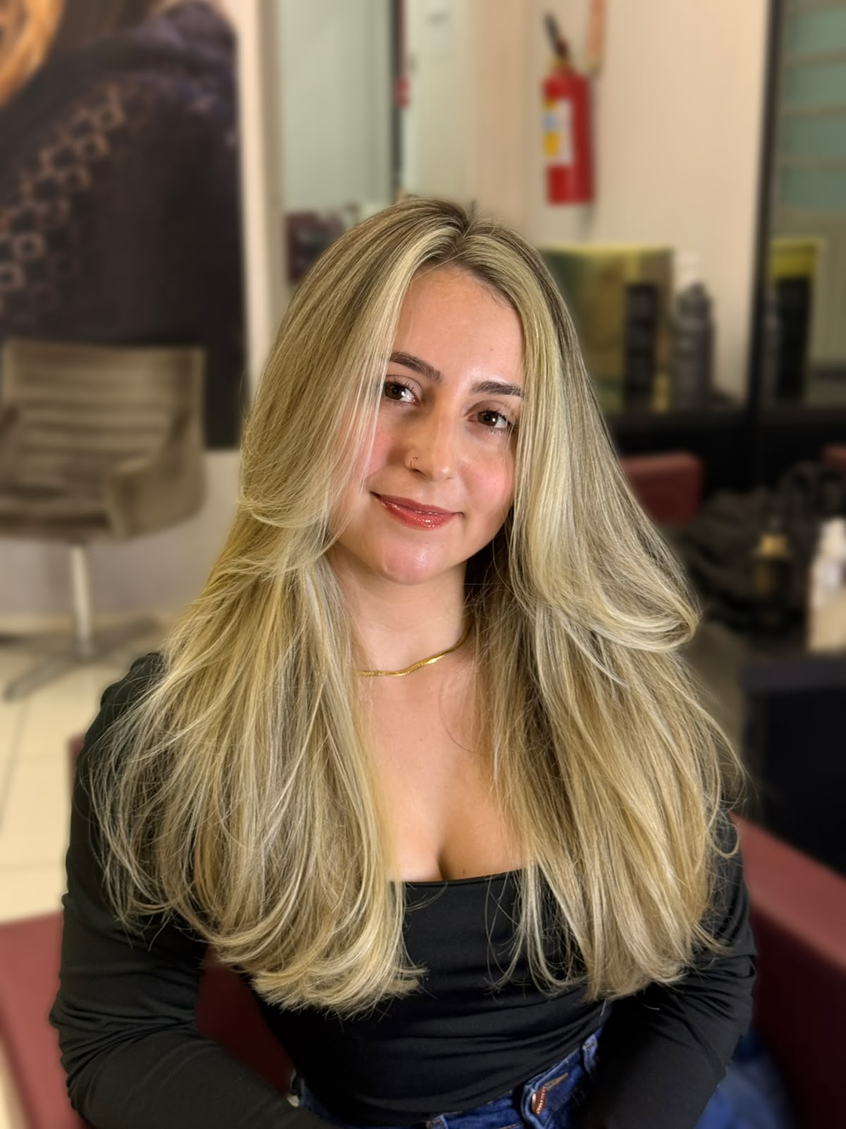 Resultado de mechas por Luandra Lima